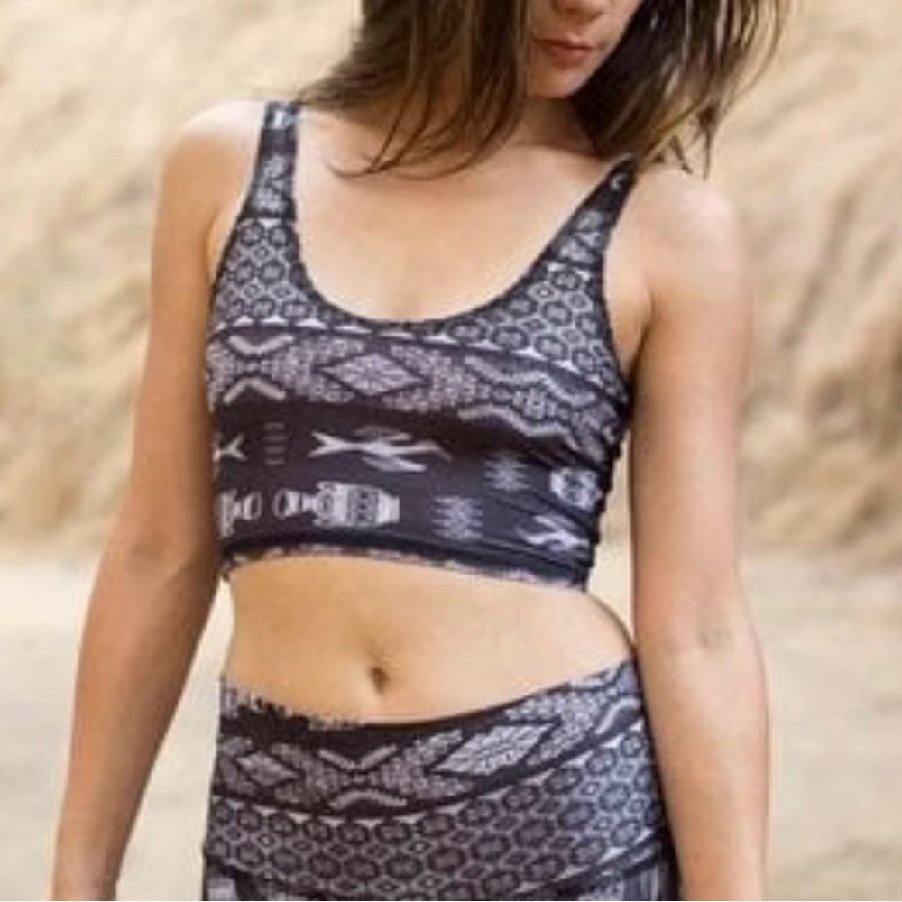 Teeki | Lover Tank in Diamond Tribe Charcoal